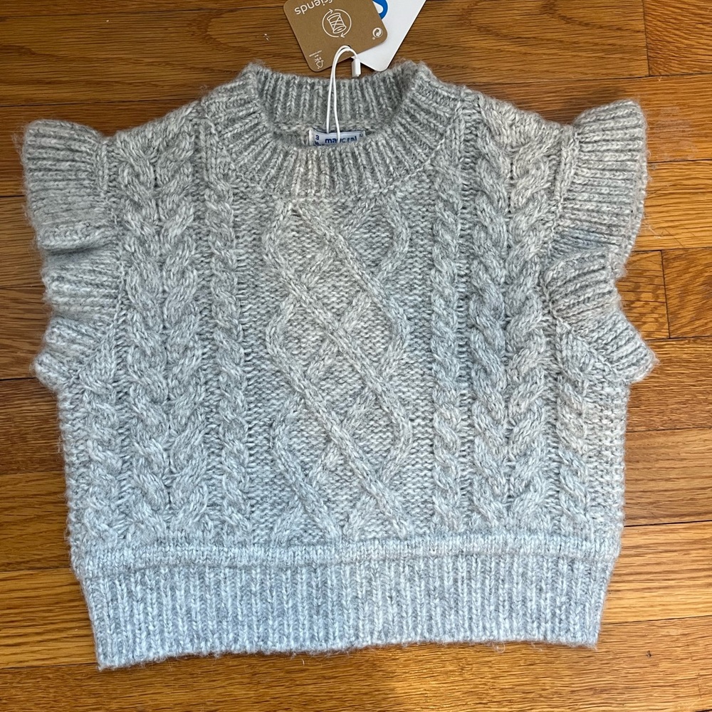 Mayoral Girls Knitted Vest